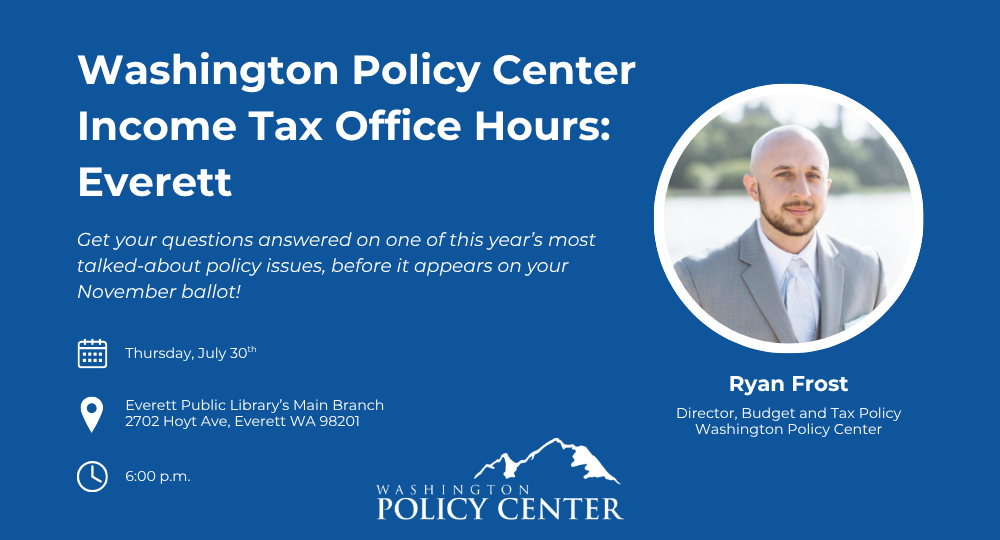 A blue graphic featuring WPC's logo, a headshot of our speaker Ryan Frost, and a brief description of the event.